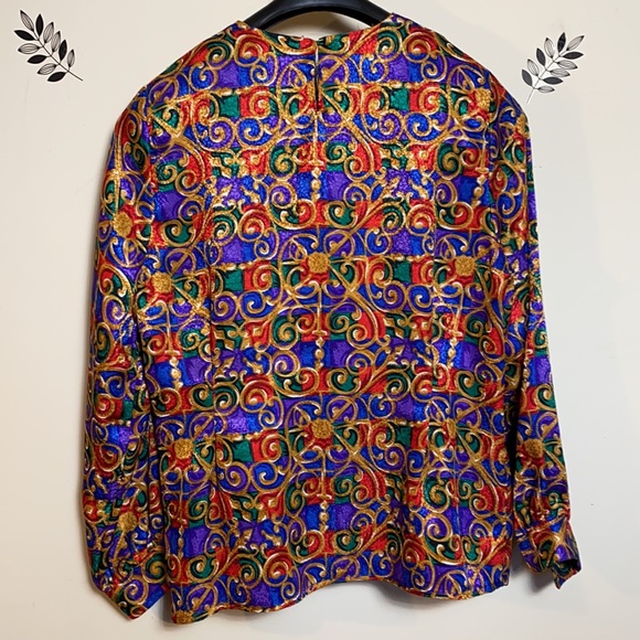 Worthington women's blouse Vintage 12 - Picture 4 of 12